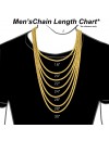 14K Solid Gold 3.8mm Cuban Curb Link Chain Necklace - Multiple Lengths And Colors Available