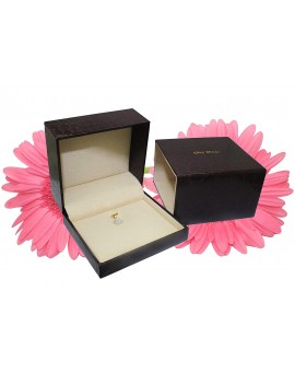 R Letter Initial Monogram Diamond Charm Necklace 0.52 Carat Total 18K Gold