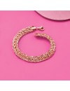 Ross-Simons 14kt Rose Gold Woven-Link Bracelet