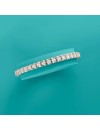 Ross-Simons 2.00-2.15 ct. t.w. Diamond Cluster Tennis Bracelet in Sterling Silver
