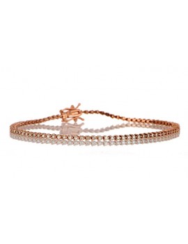 1ct TDW Diamond Tennis Bracelet in 10k Gold
