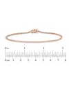 1ct TDW Diamond Tennis Bracelet in 10k Gold