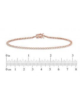 1ct TDW Diamond Tennis Bracelet in 10k Gold