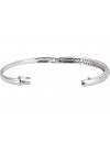 Roxx Fine Jewelry 1.5 Ct. Pave Diamond Bangle Bracelet in 14K White Gold