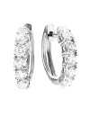1-5 Carat Huggies Hoop Diamond Earrings 14K Gold Premium Collection